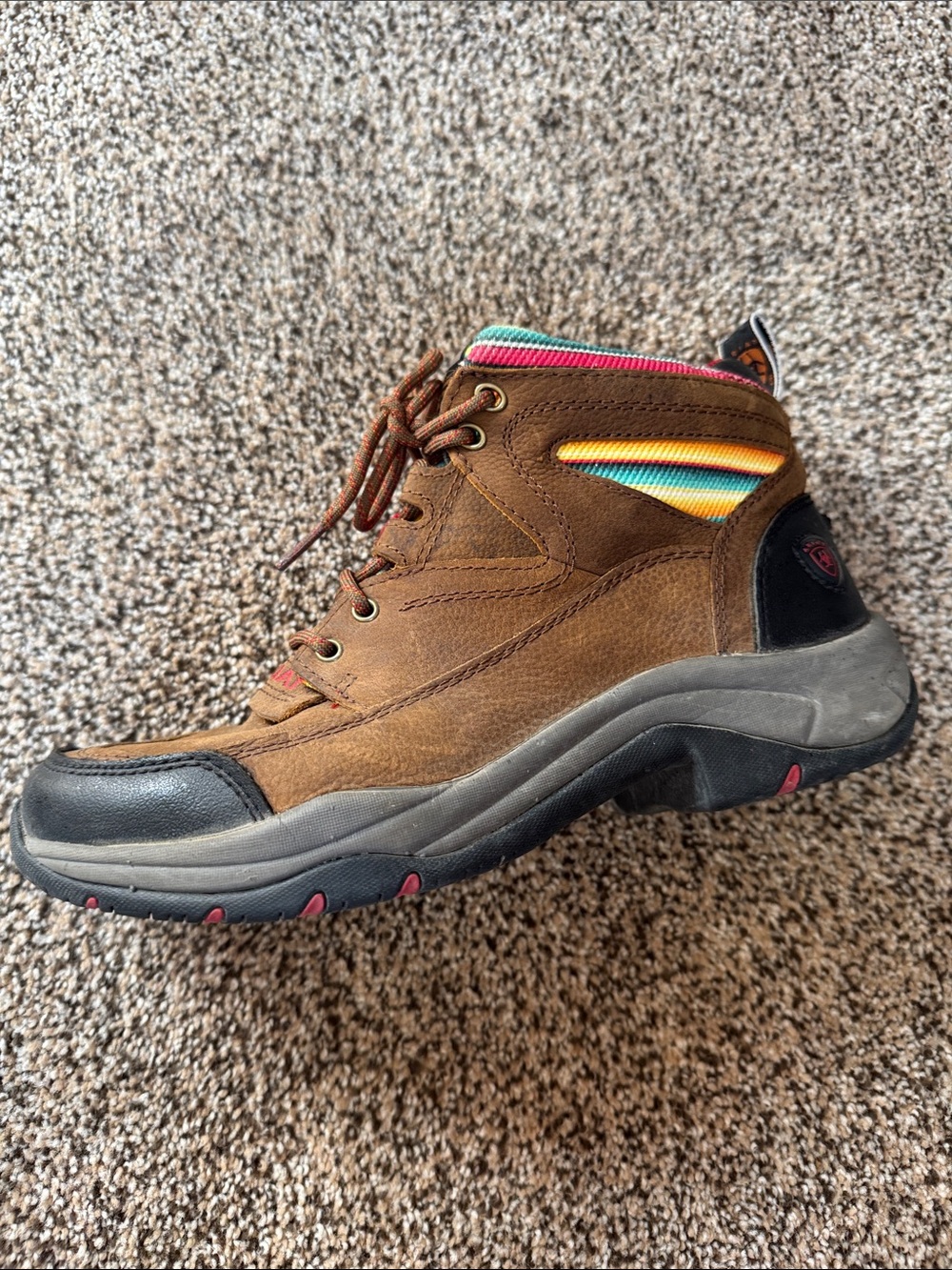 Ariat Women’s Terrain Serape Stripe Boots | Size 8.5 - Picture 5 of 7